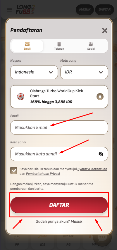 masukan_email_password-longfu88