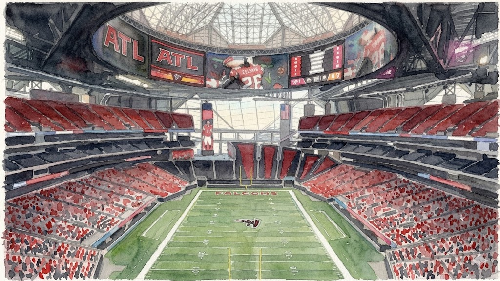 Mercedes-Benz Stadium Atlanta Seating Views for World Cup 2026