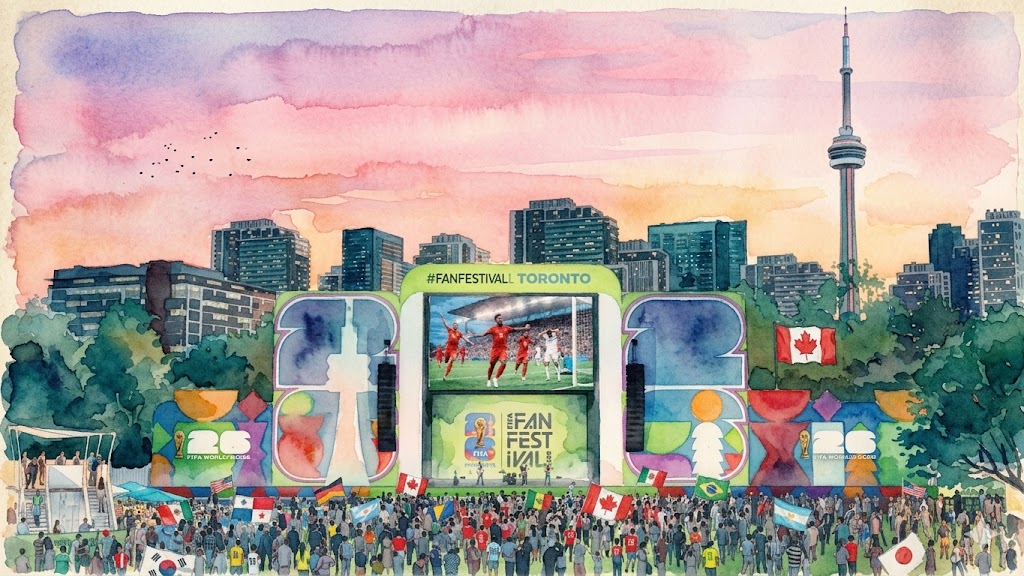 Toronto Fan Zones World Cup 2026 location